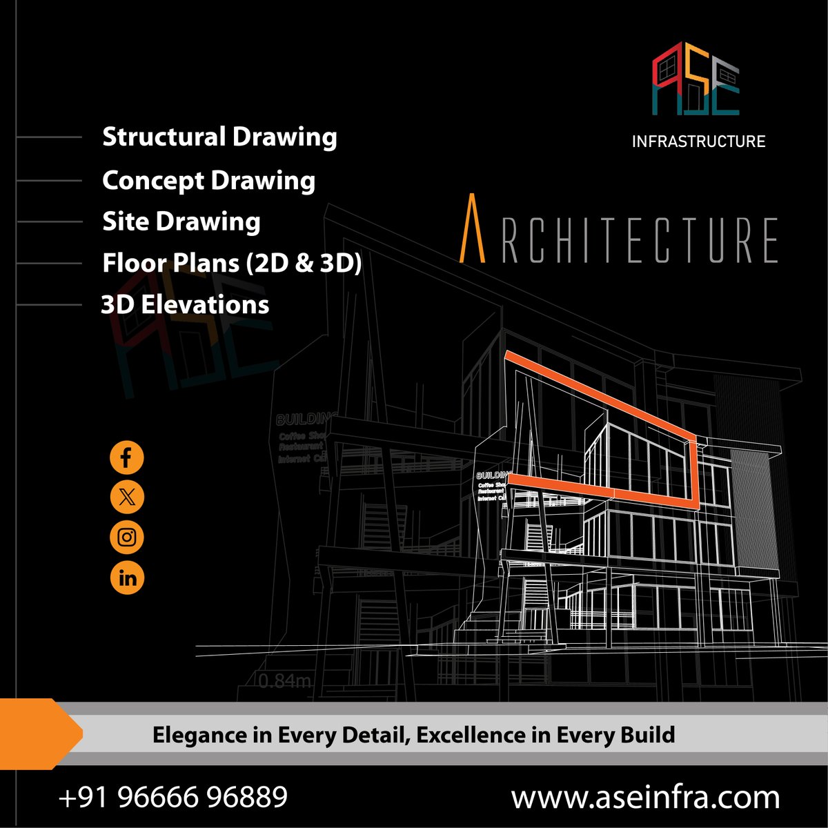aseInfrastruct2's tweet photo. From blueprint to skyline, creating icons of tomorrow!
Call Us:+919666696889
Visit Us: https://t.co/m6fCc4B5Gb
#ASEinfrastructure #builder #architech #interiordesign #floorplans #interiordecor #interiors #housedesignservices #housedesign #luxuryinteriorsdesigns #architects https://t.co/vgDhWphOpk