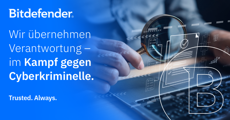 Bitdefender_DE's tweet photo. Unsere klügsten Köpfe arbeiten daran, kriminelle Netzwerke zu stoppen. Große Erfolge wurden bereits erzielt! Daher unterstützen auch wir die #DeutschlandsBesterHacker-Initiative. #TrustedAlways
Mehr dazu hier: https://t.co/mLJ2ut7bfV