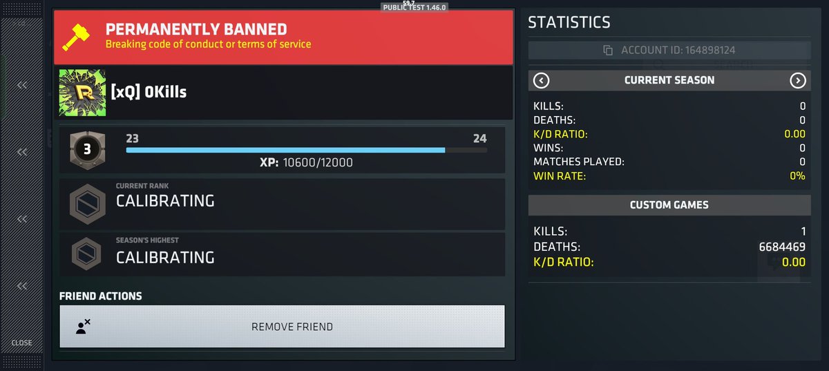 GhostBTH's tweet image. Critical Ops has officially banned the player with the most amount of deaths for a reason that doesn't even correspond to the one shown in profile. Don't have anything else better to do rather than giving out bans because of weak security? @CriticalOpsGame