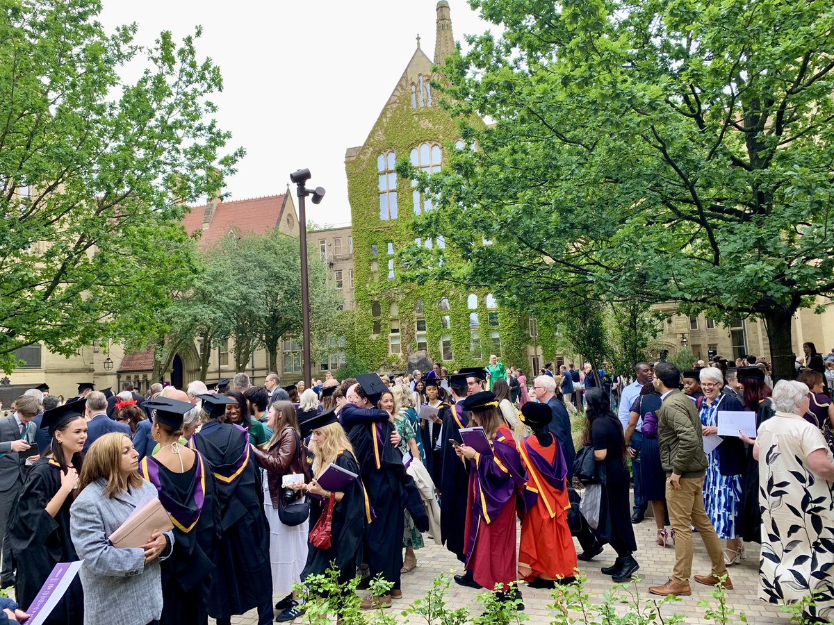 uomsoss's tweet photo. Massive congratulations to all of our students graduating today and yesterday, you should be so proud of yourselves πππ
Itβs lovely to see you all on campus, we hope you have an amazing day celebrating with your friends and family π
#sossgrad #uomgraduation #classof2024 https://t.co/kbfAdZ8GLU
