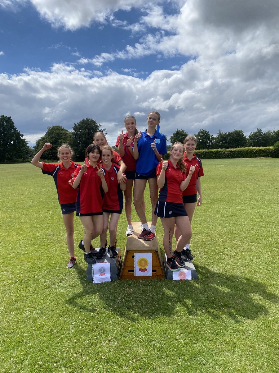 Burlington takes 1st place for yr 10 girls relay !! #BrilliantBurlington