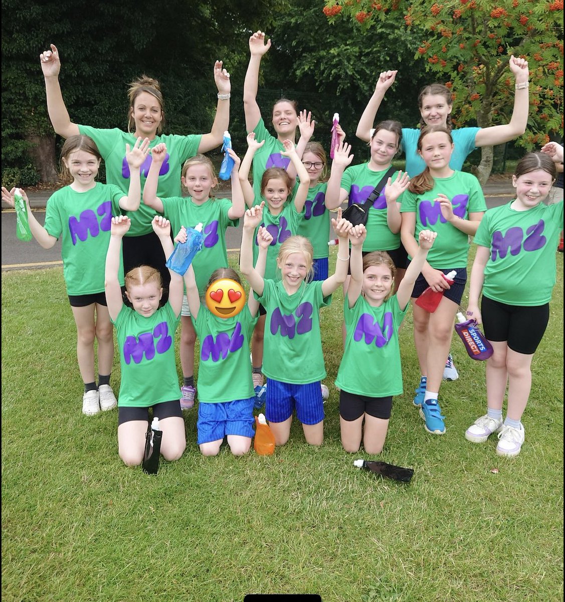 MrsJDunham's tweet photo. We did it!! 5km done! 
Well done M2 girls we smashed it! Thank you to Coach Laura @Carressport and to @WinchelseaMrG @jo_winchelsea &amp; @MissSuzieReid https://t.co/RBhudnOohO