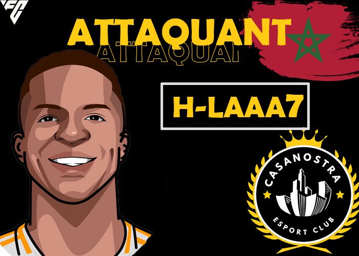 CASANOSTRA (@casanostra_cp) on Twitter photo New player ✅️
Le Buteur exceptionnel <a href="/Hhamzall/">Hamza 🇲🇦🇫🇷</a> rejoint nos rangs ! Préparez vos fesses ... ⚫️🟡 New player ✅️
Le Buteur exceptionnel <a href="/Hhamzall/">Hamza 🇲🇦🇫🇷</a> rejoint nos rangs ! Préparez vos fesses ... ⚫️🟡