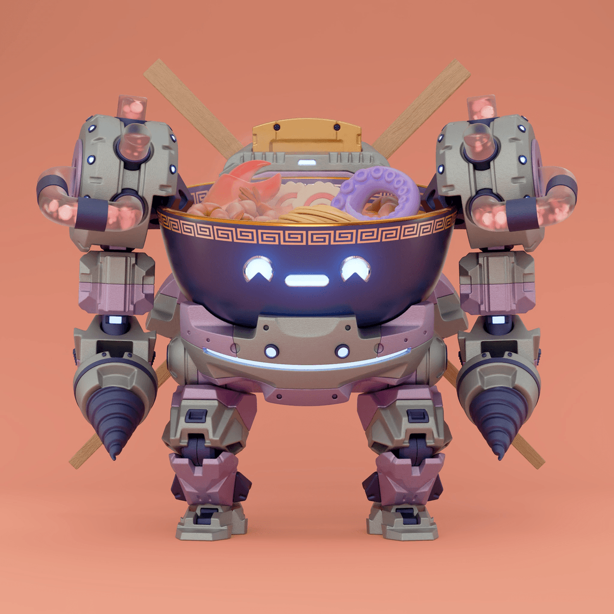 E-DASHI ✦ ROBO RAMEN tweet media
