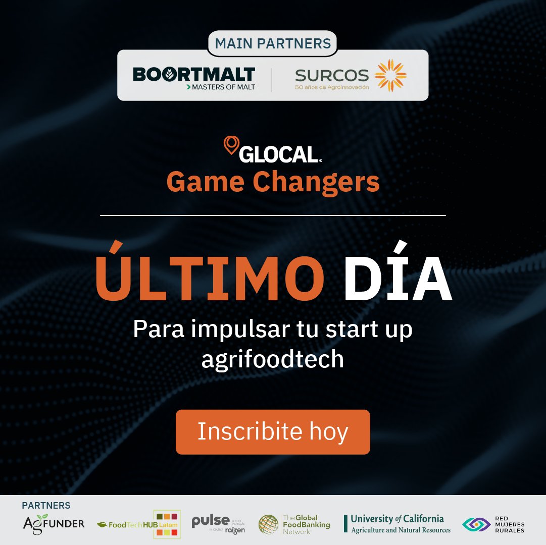 📢 Hoy es la última oportunidad

Hasta las 23.59 tenés tiempo de inscribir tu startup al GLOCAL Game Changers y acceder a un ticket de inversión de hasta U$S 500.000

✅ Inscribite gratis antes que se acabe el tiempo: bit.ly/GGC-24