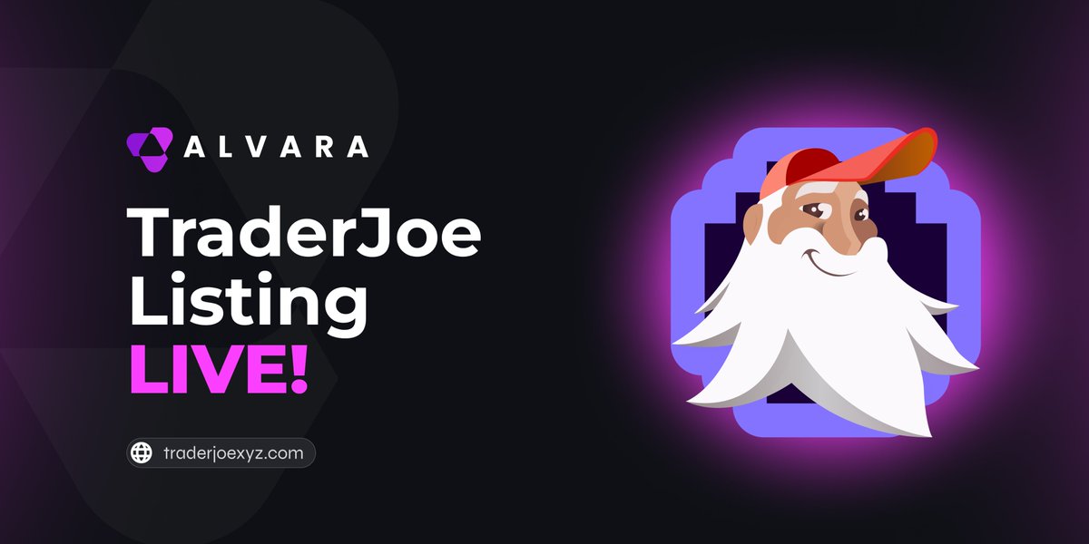 AlvaraProtocol's tweet image. We are now LIVE on @traderjoe 🎉

dextools.io/app/en/avalanc…

#alvara #defi #traderjoe @avax