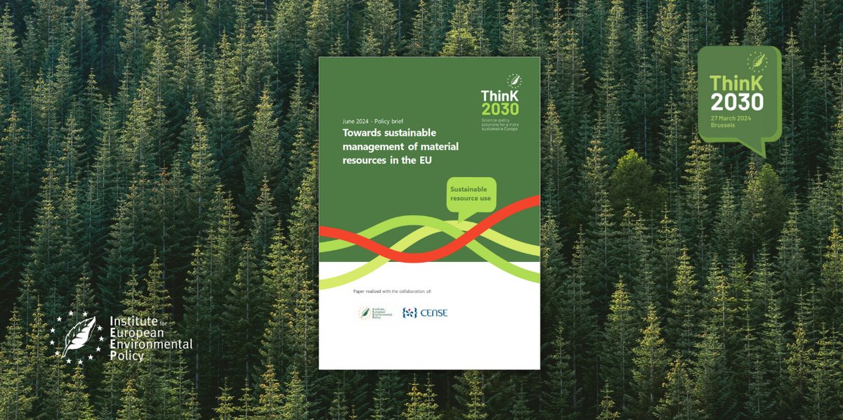 IEEP - Institute for European Environmental Policy (@ieep_eu) on Twitter photo ♻️ Should the EU enact a new Material Resource Law to achieve #CircularEconomy?
Read our #Think2030 bri... #ThinkSustainableEurope <a href="/CENSEFCTNOVA/">Center for Environmental & Sustainability Research</a>
<a href="/antoine_oger_/">Antoine</a> <a href="/JanezPotocnik22/">Janez Potočnik</a> <a href="/NazareCouto/">Nazaré Couto</a> <a href="/EmWatki/">Emma Watkins</a> <a href="/lassemiettinen/">Lasse Miettinen</a>
#ClimateAdaptation #ResourceManagement
ieep.eu/wp-content/upl… ♻️ Should the EU enact a new Material Resource Law to achieve #CircularEconomy?
Read our #Think2030 bri... #ThinkSustainableEurope <a href="/CENSEFCTNOVA/">Center for Environmental & Sustainability Research</a>
<a href="/antoine_oger_/">Antoine</a> <a href="/JanezPotocnik22/">Janez Potočnik</a> <a href="/NazareCouto/">Nazaré Couto</a> <a href="/EmWatki/">Emma Watkins</a> <a href="/lassemiettinen/">Lasse Miettinen</a>
#ClimateAdaptation #ResourceManagement
ieep.eu/wp-content/upl…