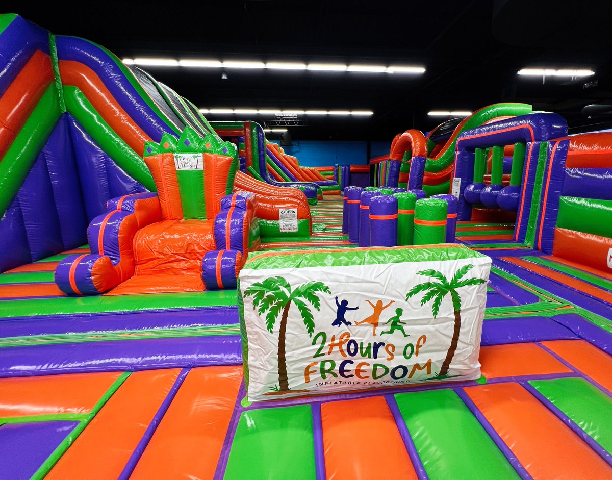 galaxybulls's tweet image. Elevate your brand image with Galaxy! We're here to help you take your business to new heights by adding personalized touches to your inflatable park, such as custom entryways, brand colors, logos and more!
#UniqueMarketing #CustomInflatablePark
