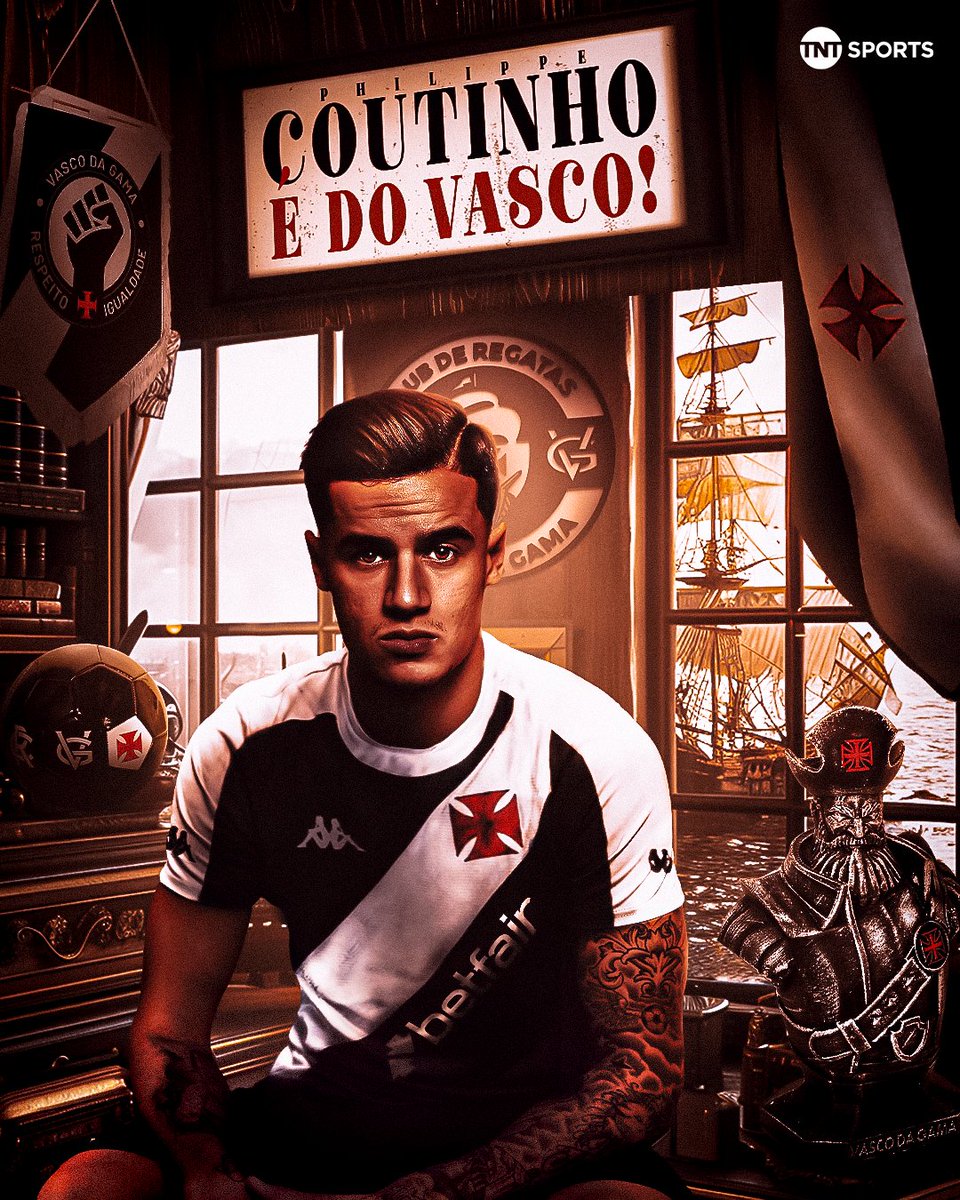 TNTSportsBR's tweet image. O LITTLE COUTO TÁ DE VOLTA NA COLINA! 💢💢 O Vasco confirmou a contratação de Phillippe Coutinho. Reforço de muito peso! E o anúncio é às 11h11 👀