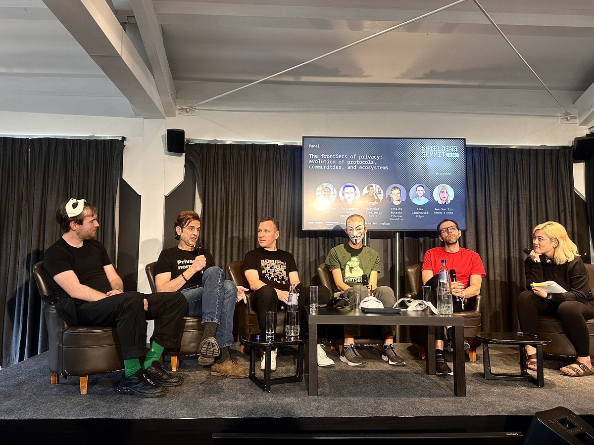 Amit Chaudhary (@amitchax) on Twitter photo Thrilled to have spoken at the <a href="/ShieldingSummit/">Shielding Summit</a> during #ETHCC! Grateful for the insightful discussions on the future of #privacy. The panel with privacy stalwarts delved into the frontiers of privacy, exploring the evolution of protocols, communities, and ecosystems.
Huge thanks Thrilled to have spoken at the <a href="/ShieldingSummit/">Shielding Summit</a> during #ETHCC! Grateful for the insightful discussions on the future of #privacy. The panel with privacy stalwarts delved into the frontiers of privacy, exploring the evolution of protocols, communities, and ecosystems.
Huge thanks