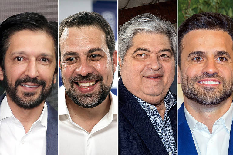 🇧🇷 SABATINA: Nunes, Boulos, Datena e Marçal participam de sabatina Folha/UOL.

Tabata, Kim e Marina Helena não foram convidados. Só os 4 primeiros no Datafolha.

📆 AGENDA

MARÇAL (PRTB): 10/7  às 16h
BOULOS (PSOL): 12/7 às 10h
NUNES (MDB): 15/7 às 10h
DATENA (PSDB): 16/7 às 10h