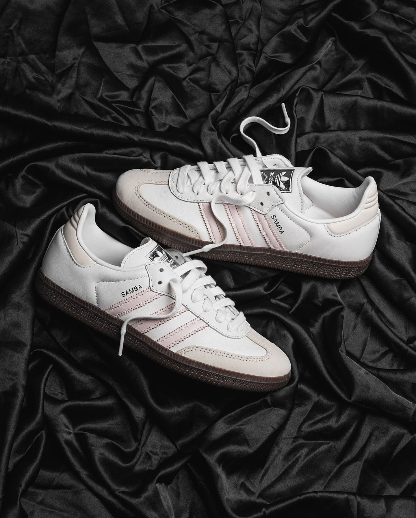 国内配送 adidas SAMBA OG W C.WHITE/WONDER QUARTZ/W.WHITE Wmns Samba OG 'Cloud White Wonder Quartz' - Adidas - IH2751