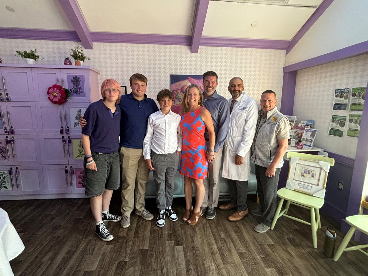 For 10 years, The <a href="/IzzyFoundation/">The Izzy Foundation</a> Family Room has been a home away from home for patients' families. Kyle Wohlrab, MD, and Katina Robison, MD, celebrated its anniversary and pledged $450,000 gift to our hospital on behalf of The Izzy Foundation Thank you for your ongoing support.