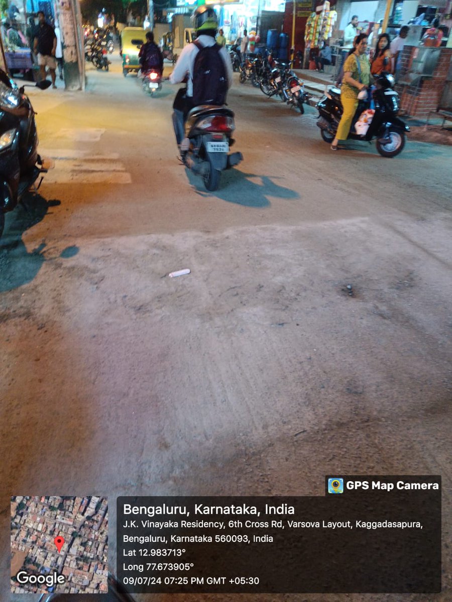shachipathak8's tweet photo. Thanks to @osd_cmkarnataka @BBMPCOMM @BbmpEast @SRaghuMLA for repairing the 6th Cross Concrete Road and making the lives of commuters easy and safe.

Hope the road lives up to its expectations of quality and durability.

Many thanks from the residents. https://t.co/i3madfBkyu