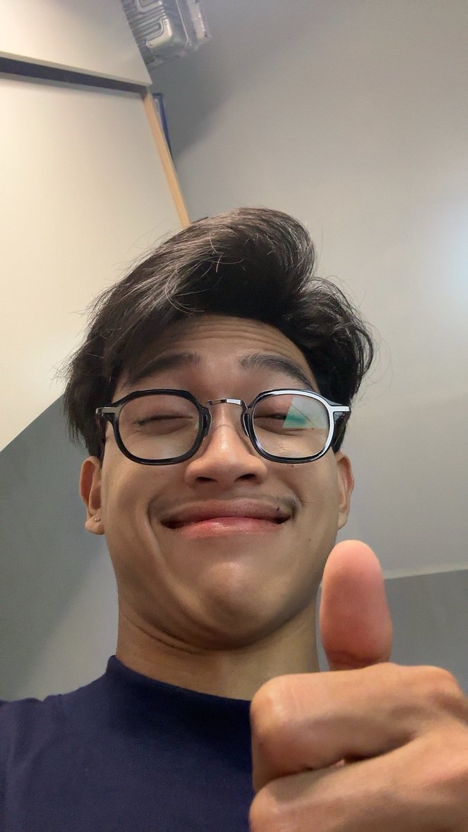 bunnies1ght's tweet photo. guys how abt my new glasses? isit suits on me?? https://t.co/PL8ihpZvUL