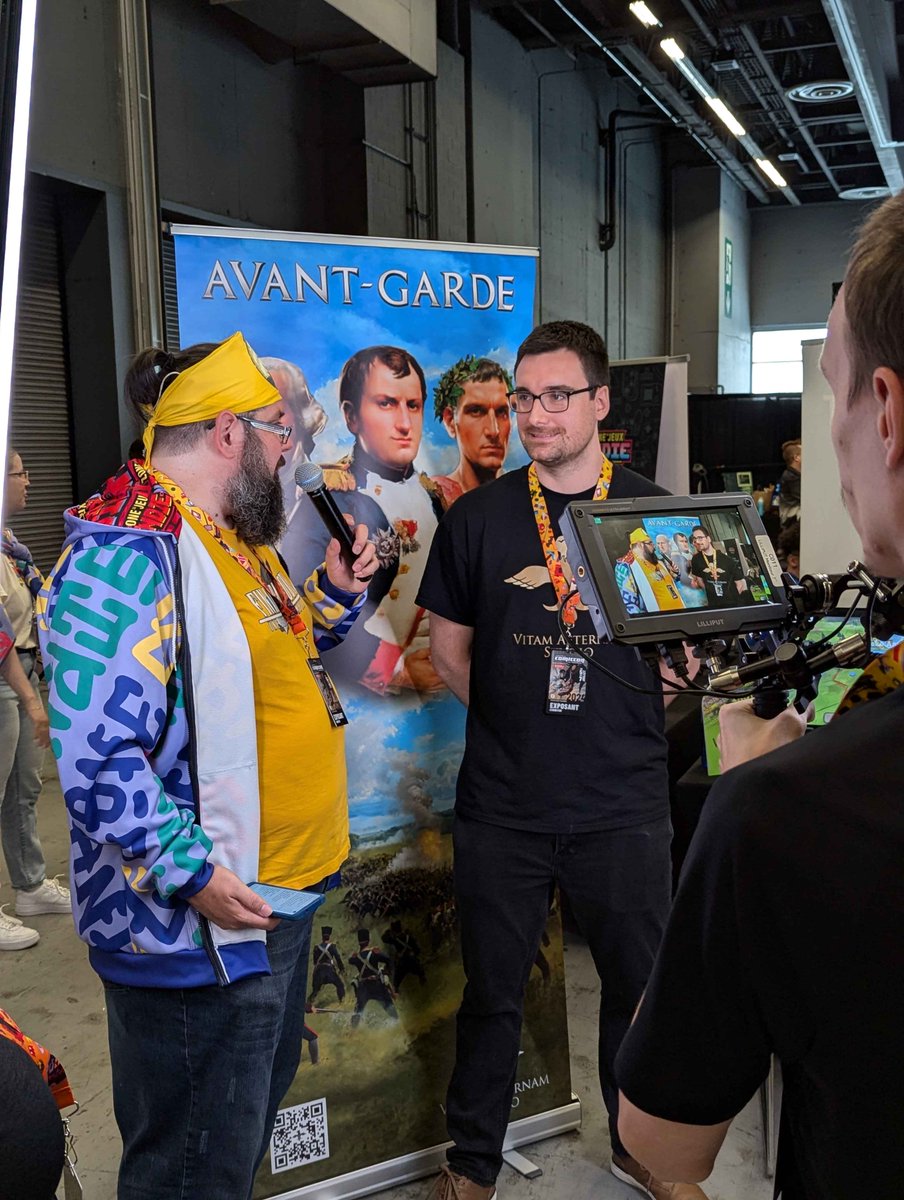 Thanks to everyone who came to test Avant-Garde at our booth during <a href="/Mtlcomiccon/">Comiccon de Montréal</a> last weekend. It's extremely motivating to interact with enthusiasts like you!

Big thanks to <a href="/LotoQuebec/">Loto-Québec</a> for giving us this amazing opportunity, in their Indie Zone, we really appreciate it!