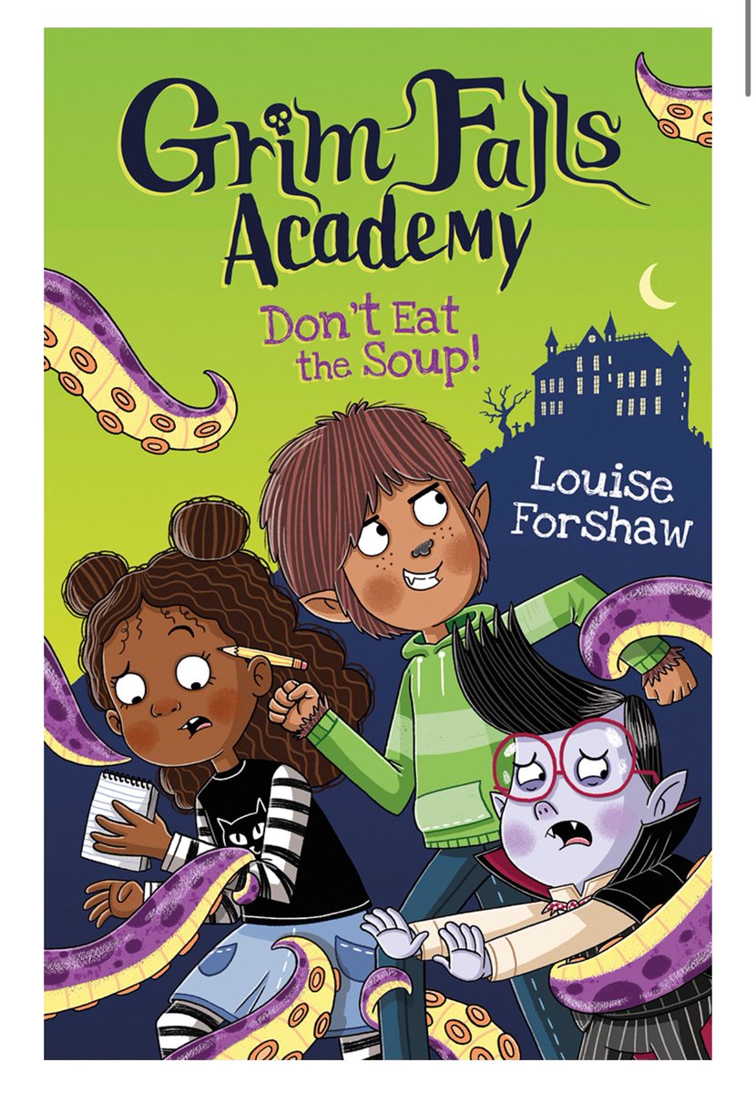 OctoberJonesCo's tweet photo. @HistoriaFrankie @Biggreenbooks FANGTASTIC! 🕷️ & 👻’s are a winning spooky combo in my opinion! Have they read:
#GrimFallsAcademy by @Munkey_Pants #MajorAndMynah books (specifically) ‘Tarantula Terror’ by @AuthorKarenOwen & @Munkey_Pants
OR
#DeadGoodDetectives by @JennyMcLachlan1 & @chloedominique_ https://t.co/FYAClCoxCN