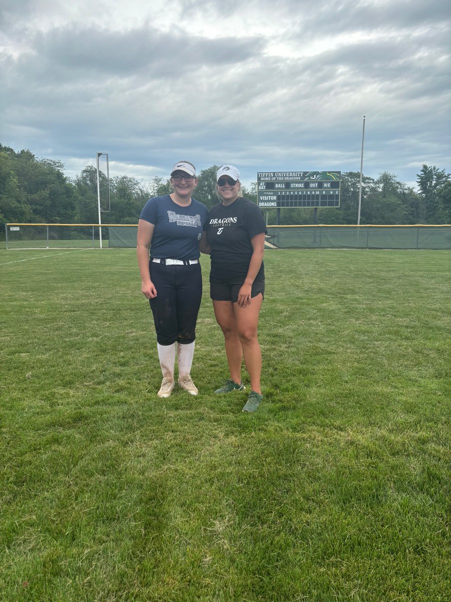 Thank you <a href="/TiffinUSoftball/">Tiffin University Softball</a> for an awesome prospect camp!  Met alot of great players and learned alot!  Taking what I learn to our next tourney in Columbus! Thank you <a href="/Paige_McMenemy/">Paige McMenemy</a> and <a href="/MeganMcMenemy25/">Megan (McMenemy) Bammann</a> <a href="/avon_softball/">Avon Eagles Softball</a>