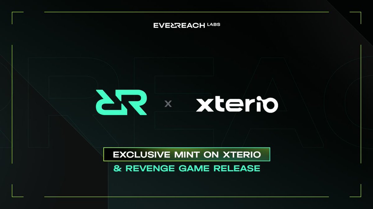 Everreach Labs is thrilled to announce our strategic partnership with Xterio and that the...

Everreach Labs Founders' Pass will be exclusively minted on Xterio in August!

Want to secure your place in the 800 founders' pass free mint collection?

Keep reading for more details 👇