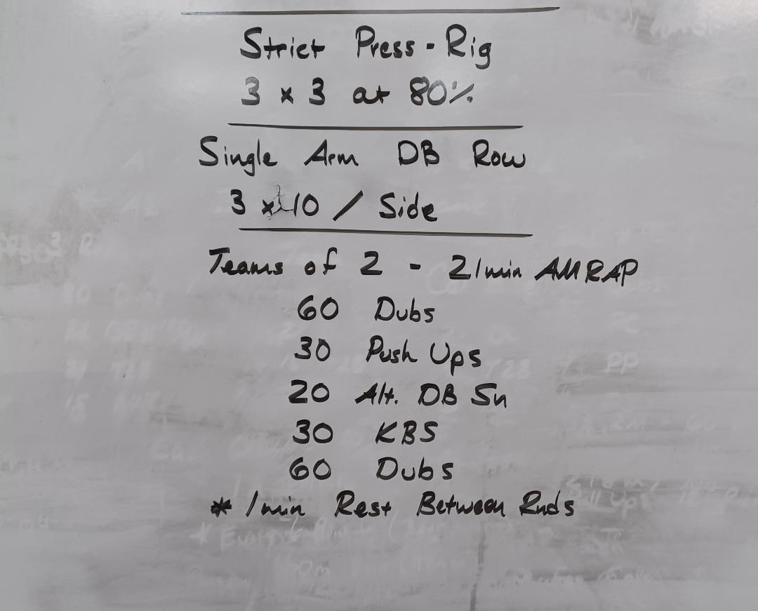 AdamsWorldBlog's tweet photo. After doing 300 double unders on Monday AND Wednesday, Iโm starting to wonder if the person programming our workouts is trying to start an OnlyFans for his calves. ๐
#CrossFit #fitness #health #gym #workout #OnlyCalves https://t.co/UCQmOYjdgz