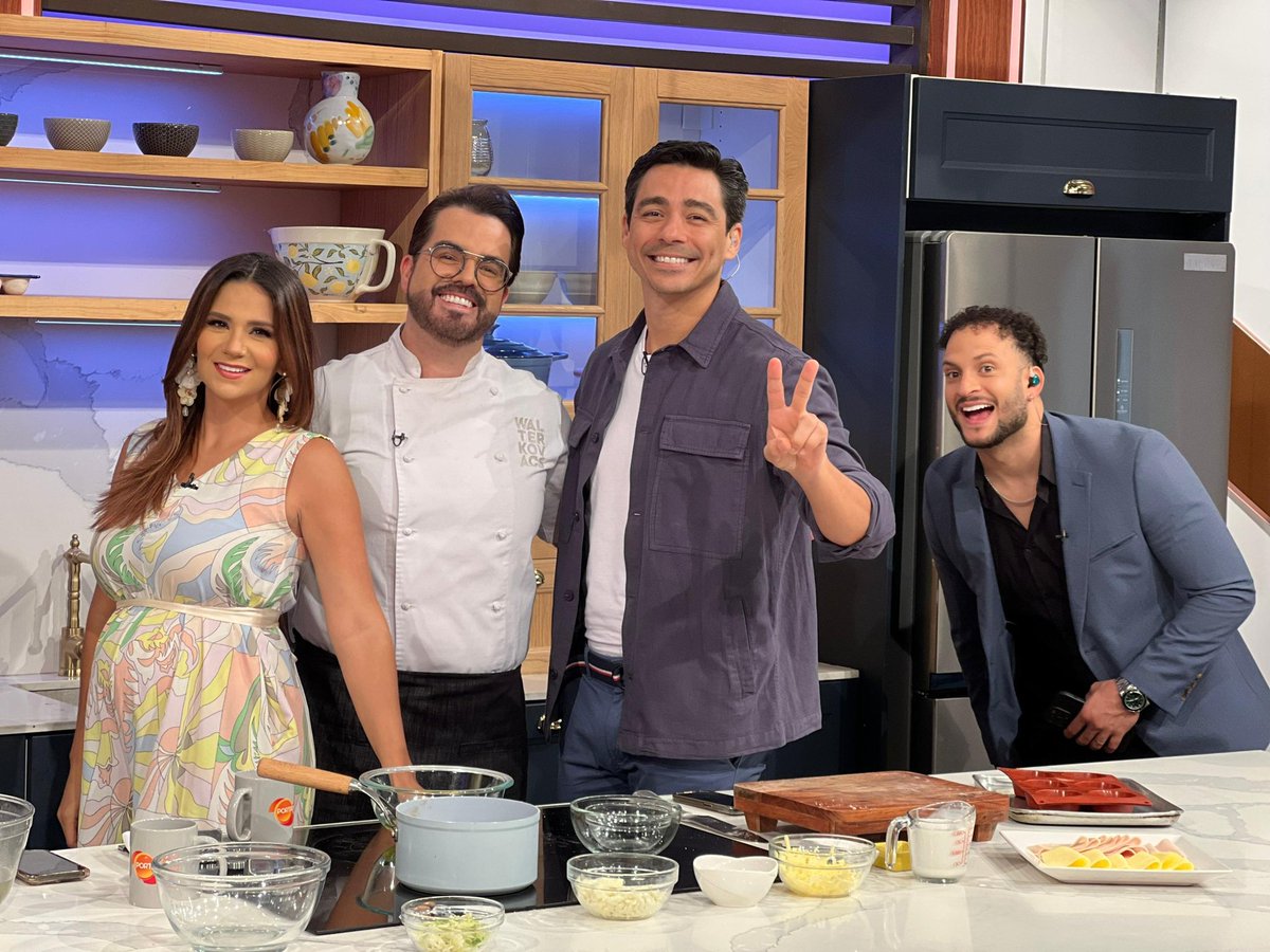 ¡Qué delicia 🤩! <a href="/leoaldana/">Leo Aldana</a> regresó para disfrutar del salteado de repollo y tocineta que nos enseñará a preparar el chef <a href="/waltkovacs/">Walter Kovacs</a> 👨🏻‍🍳 Dale ❤️ y sigue disfrutando de #PortadasAlDía ☀️ por la señal de #Venevision 📺