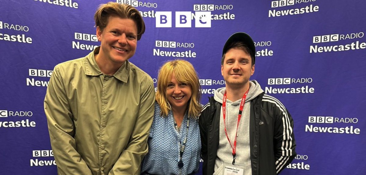 Sunderland Music City (@ukmusiccity) on Twitter photo Did you catch Marty and <a href="/FrankieStrings/">Frankie Heartstrings</a> on <a href="/bbcnewcastle/">BBC Sport Tyne & Wear</a> with Anna Foster?
If you missed it, here they are talking about Sunderland Music City, with reaction from <a href="/mslbrewis/">Laura Brewis</a> and <a href="/rgtmillard/">Ross Millard</a> at our <a href="/FireStationSun/">The Fire Station</a> launch.
LISTEN HERE: bbc.co.uk/programmes/p0j… Did you catch Marty and <a href="/FrankieStrings/">Frankie Heartstrings</a> on <a href="/bbcnewcastle/">BBC Sport Tyne & Wear</a> with Anna Foster?
If you missed it, here they are talking about Sunderland Music City, with reaction from <a href="/mslbrewis/">Laura Brewis</a> and <a href="/rgtmillard/">Ross Millard</a> at our <a href="/FireStationSun/">The Fire Station</a> launch.
LISTEN HERE: bbc.co.uk/programmes/p0j…
