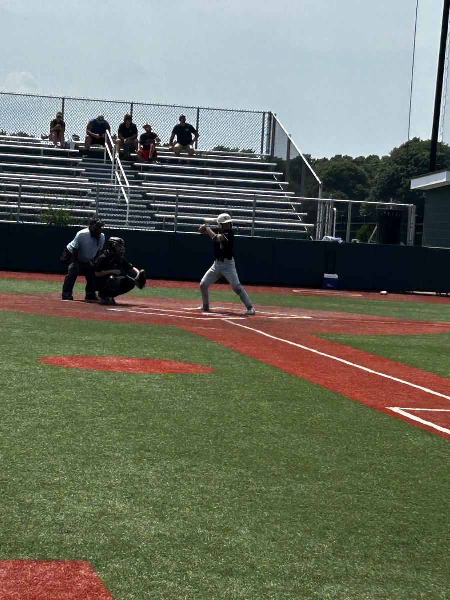 BaseballUPA's tweet photo. Baseball U PA National 17U Claim Victory Over Warehouse YardGoats 25 Purple 17U 8-3 at the Boston Open 17u Select Tournament 

The boys took the lead in the top of the first inning after an error scored one run, Evan Hawkes singled, scoring one run, and Conner Flynn doubled, scoring three runs.

Ryan Webber added a run in Top of the 3rd Inning with a Solo BOMB to Left Field.

TJ Dimattia pitched three and one-third innings in relief giving up one hit and one run while, striking out three and walking five. John Tomsho started the game allowing zero hits and two runs over one and one-third innings, striking out four and walking six.

Conner Flynn led with 3 RBI’s, went 1-for-2 on the day. Ryan Webber, Thomas LaCoe, Dylan Hirsh, Evan Hawkes, Conner Flynn, TJ Dimattia, and Rocco DelGiudice each collected one hit. 

Another game where we didn't commit a single error in the field.
#local570 
#teambaseball 
#UFAM