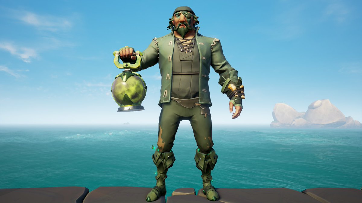 Theme: Monochrome
GGs from Green Guy!

<a href="/SeaOfThieves/">Sea of Thieves</a> #SeaOfThieves #StyleOfThieves