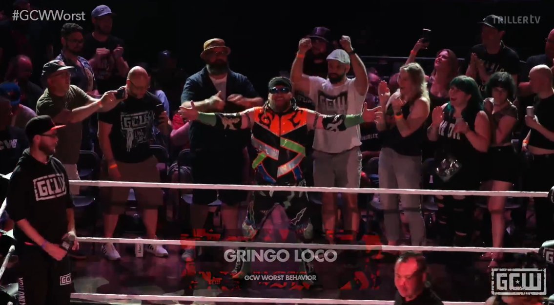 MikeGuylee's tweet photo. Gringo Loco vs. Galeno Del Mal
LUCHAAAA!!!!
Gringo Loco and Galeno Del Mal just had a very special chemistry in the ring and so this match was just a joy to watch!
Hopefully we haven't seen the last of this pairing!
#GCWWorst https://t.co/huErBPmCAc