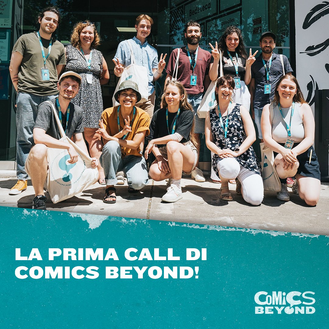 comiconitalia's tweet photo. La settima di formazione professionale per fumettisti di Comics Beyond, la prima Open Call, è giunta al termine.
Un ringraziamento speciale ai partner che hanno reso tutto questo possibile, in particolare ad Amadora BD che ha ospitato la settimana di formazione.
#comicsbeyond https://t.co/D7v8Q47IBn