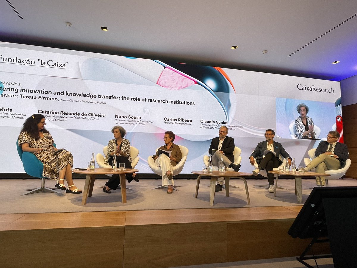 Ignasi López Verdeguer (@ignasilopezv) on Twitter photo “We need to protect curiosity driven science and also to collaborate among institutions to build the tech transfer bridge” <a href="/MariaMMota2/">Maria M. Mota</a>
Great final roundtable to close the CaixaResearch Innovation Day in Lisbon
caixaresearch.org/es/innovation-… “We need to protect curiosity driven science and also to collaborate among institutions to build the tech transfer bridge” <a href="/MariaMMota2/">Maria M. Mota</a>
Great final roundtable to close the CaixaResearch Innovation Day in Lisbon
caixaresearch.org/es/innovation-…