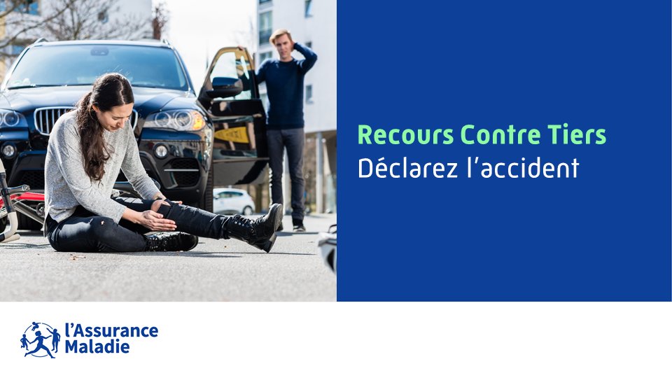 Vous avez été blessé accidentellement ou non par un tiers ? En France ou à l’étranger, vous devez déclarer l’accident auprès de l’Assurance Maladie, en passant par le compte ameli ou directement sur le site onmablesse.fr 
Plus d’infos 👉 bit.ly/4cjiAvu