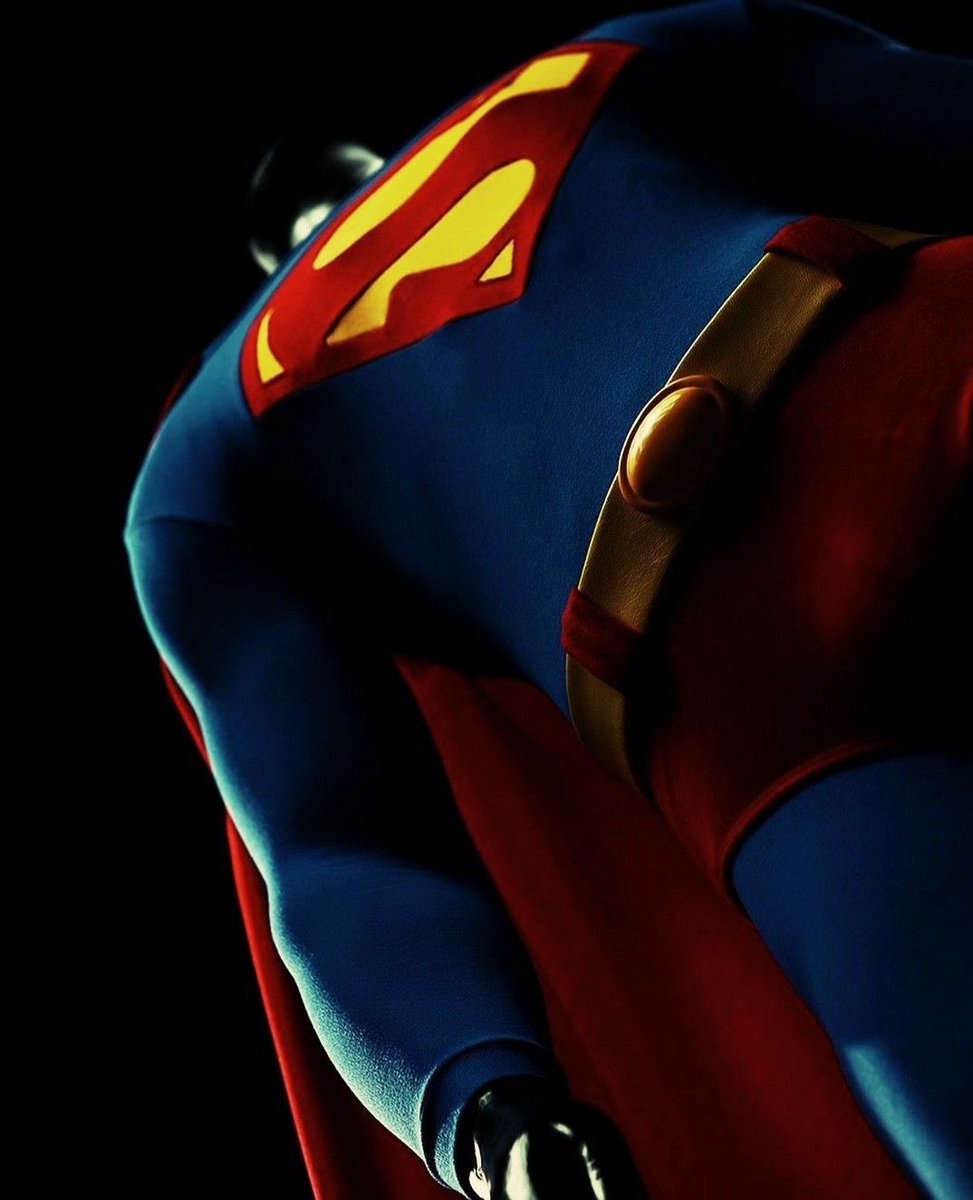 christopher reeve’s superman suit was ART.