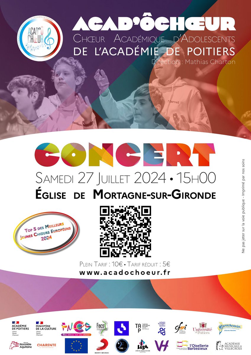 Retrouvez-nous cet été sur le lieu de vos vacances 🤩Venez écouter notre nouveau programme <a href="/MathiasCharton/">Charton Mathias</a> <a href="/acpoitiers/">Académie de Poitiers</a> @Caro_Kuntzmann <a href="/emcc_poitiers/">Education Musicale - Académie de Poitiers</a> <a href="/NvelleAquitaine/">Nouvelle-Aquitaine</a> <a href="/F3PoitouChtes/">France 3 Poitou-Charentes</a>