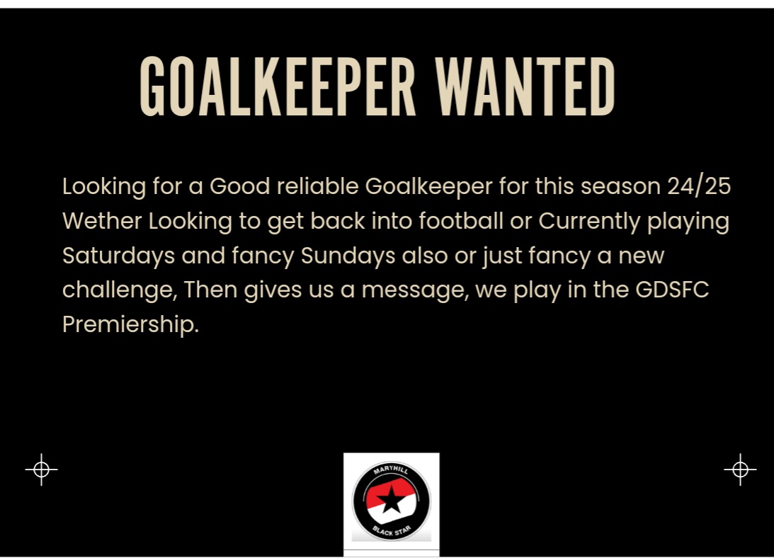 <a href="/GDSFC2008/">GDSFC</a> <a href="/ftsc0res/">fulltimesc0res</a> <a href="/ScotAmFA/">Scottish Amateur FA</a> <a href="/scotlandsnumber/">Goalie coach</a>