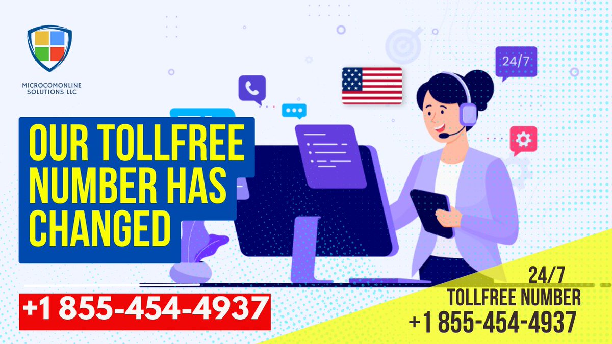 Microcom_US's tweet image. Important Announcement from Microcom Online Solutions

📢MICROCOM ONLINE SOLUTIONS ANNOUNCEMENT

Please note that our toll-free number has been changed to +1 855-454-4937. We apologize for any inconvenience this may cause. Thank you for your understanding and continued support.