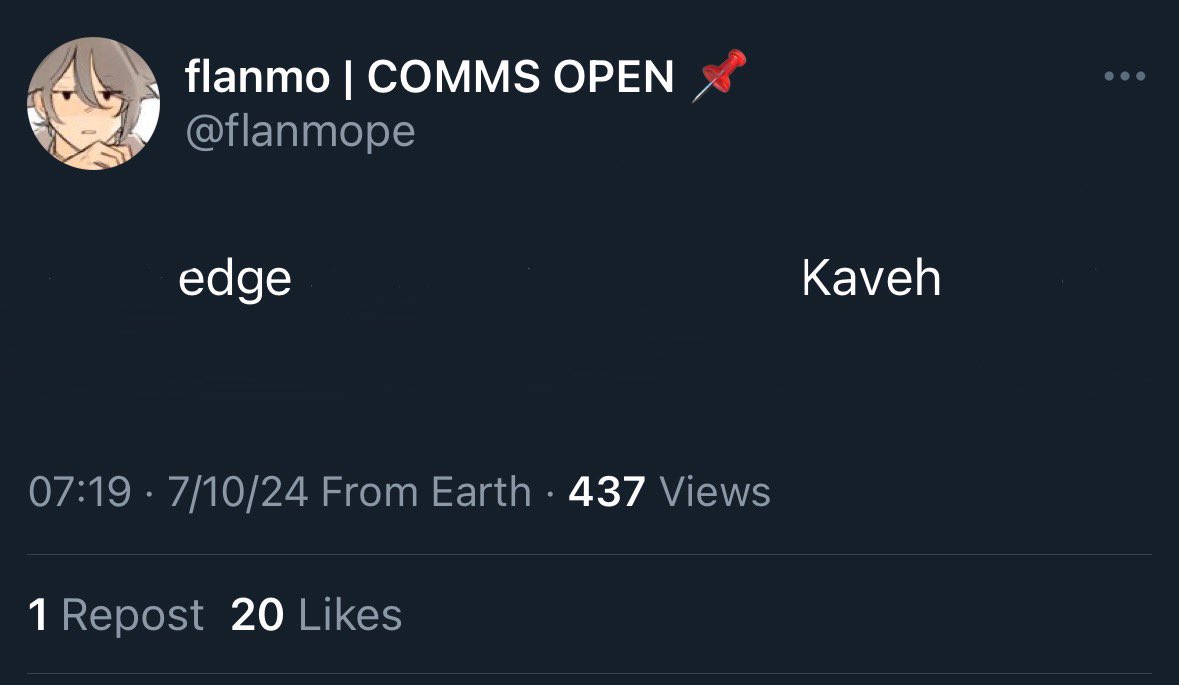 AliasNameRen's tweet photo. @flanmope Hidden message https://t.co/3EXRW8WUQu
