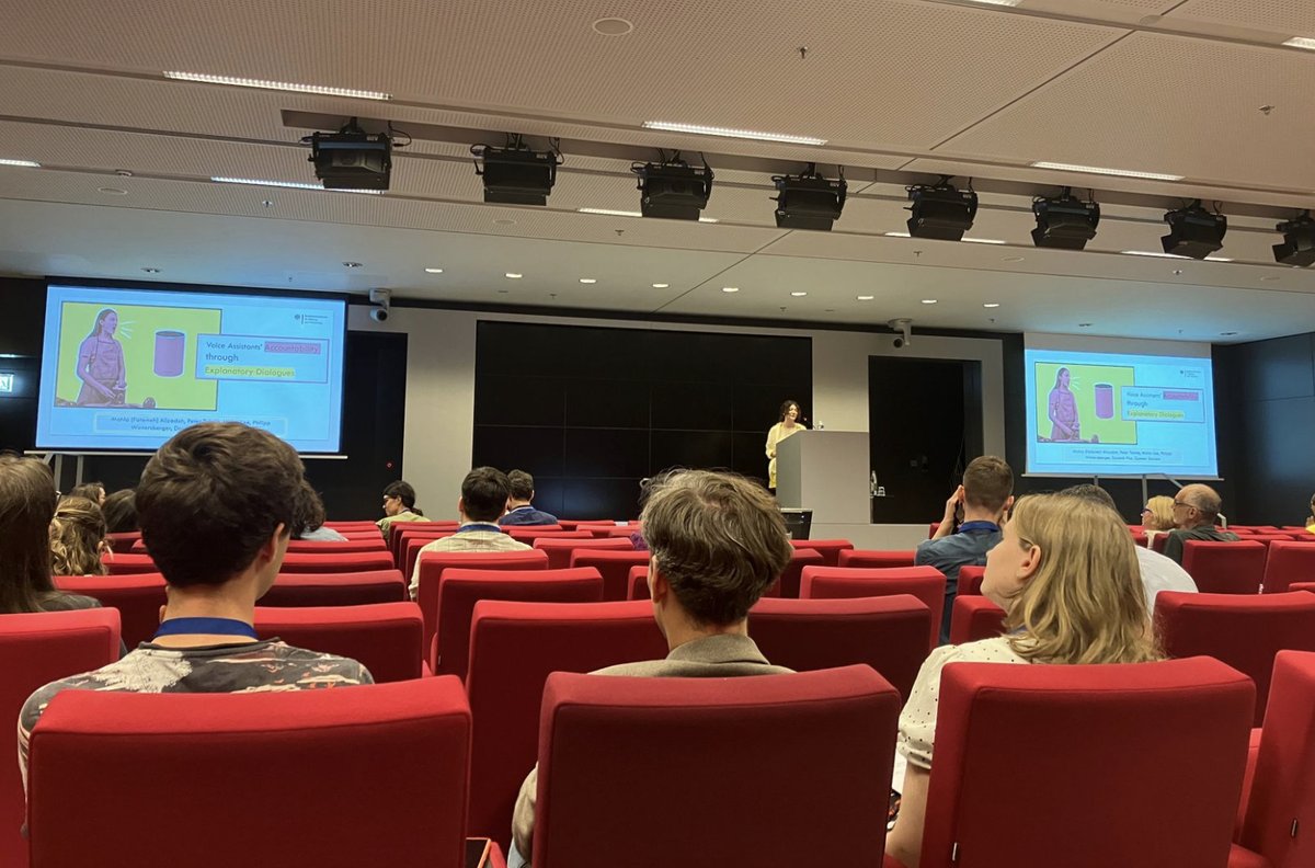 ACM CUI (@acm_cui) on Twitter photo And it's a wrap <a href="/ACM_CUI/">ACM CUI</a>!
All paper sessions are completed. 👏🏻👏🏻
Thank you to all the authors who presented their research. It's been a privilege to learn about your approaches! 📚🤖📈
#CUI2024 #CUI24 <a href="/MattyD_IR/">Mateusz Dubiel</a> <a href="/luileito/">Luis A. Leiva</a> <a href="/minhappylee/">Minha Lee</a> <a href="/heloisacsp/">Heloisa Candello</a> And it's a wrap <a href="/ACM_CUI/">ACM CUI</a>!
All paper sessions are completed. 👏🏻👏🏻
Thank you to all the authors who presented their research. It's been a privilege to learn about your approaches! 📚🤖📈
#CUI2024 #CUI24 <a href="/MattyD_IR/">Mateusz Dubiel</a> <a href="/luileito/">Luis A. Leiva</a> <a href="/minhappylee/">Minha Lee</a> <a href="/heloisacsp/">Heloisa Candello</a>