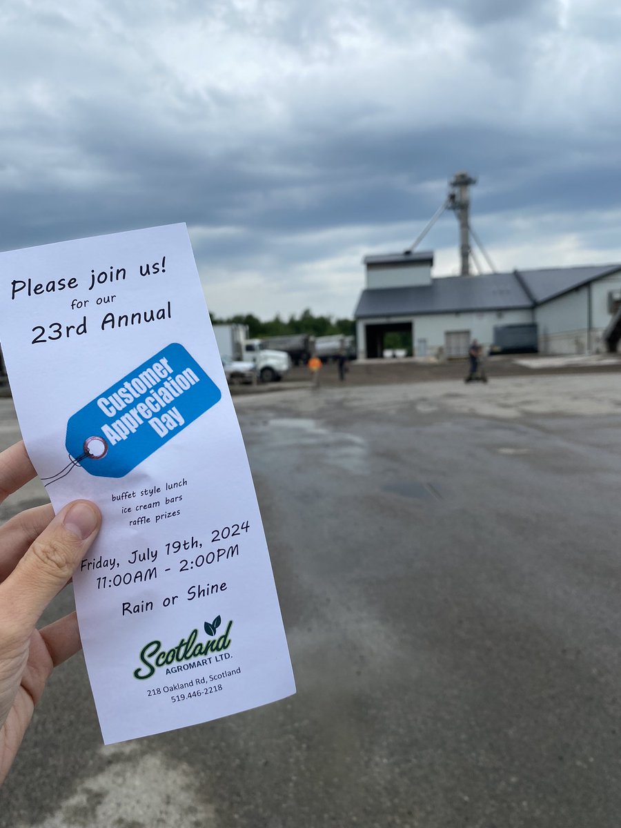 Our 23rd annual customer appreciation day is July 19th from 11-2! Hope to see everyone there!