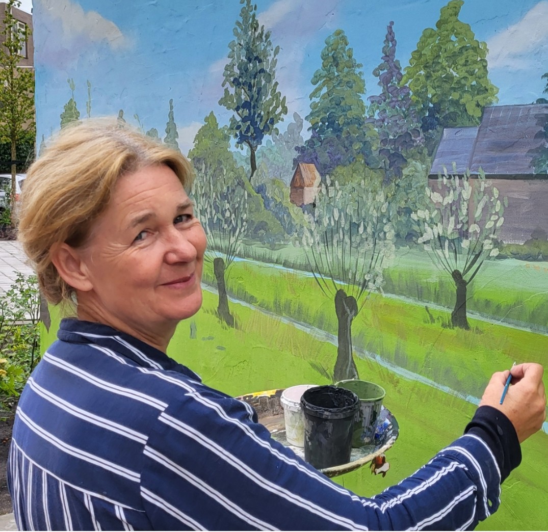 jwdeboer7's tweet photo. https://t.co/nvCgxbGURv
Kunstenares Ivonne van den Nieuwendijk heeft het lelijke Stedin huisje op het Boekweitakkerplein omgetoverd tor een schitterende afbeelding van Park Kethel. https://t.co/UL2BynJIAx