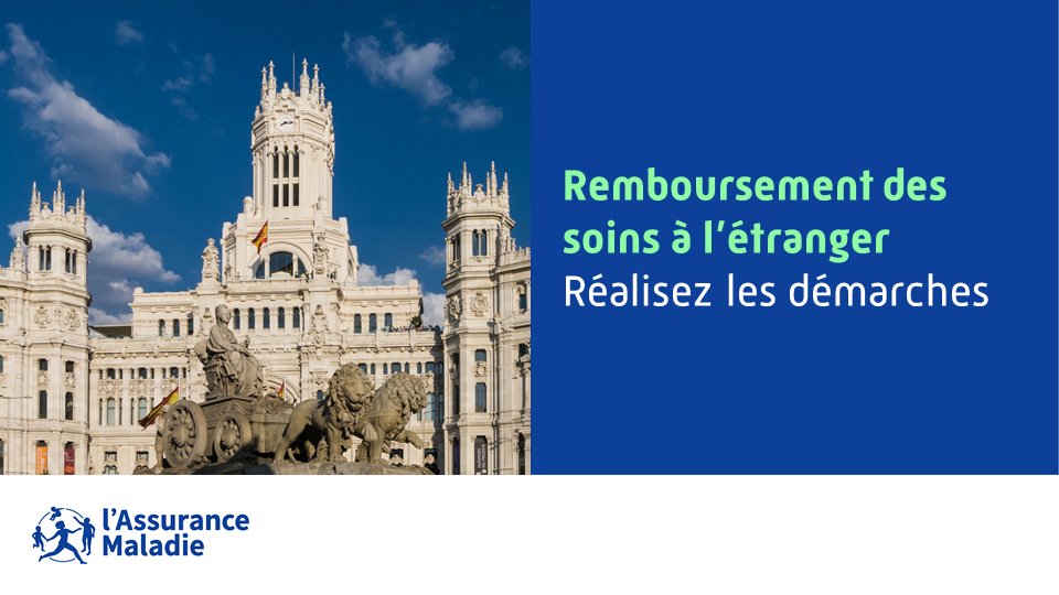 Vous avez eu besoin de soins médicaux pendant votre séjour en Europe et vous n’aviez pas votre Carte Européenne ? Faites-vous rembourser dès votre retour en France. Vous pouvez faire la demande directement depuis votre compte ameli 
Plus d’infos 👉 bit.ly/45oissu