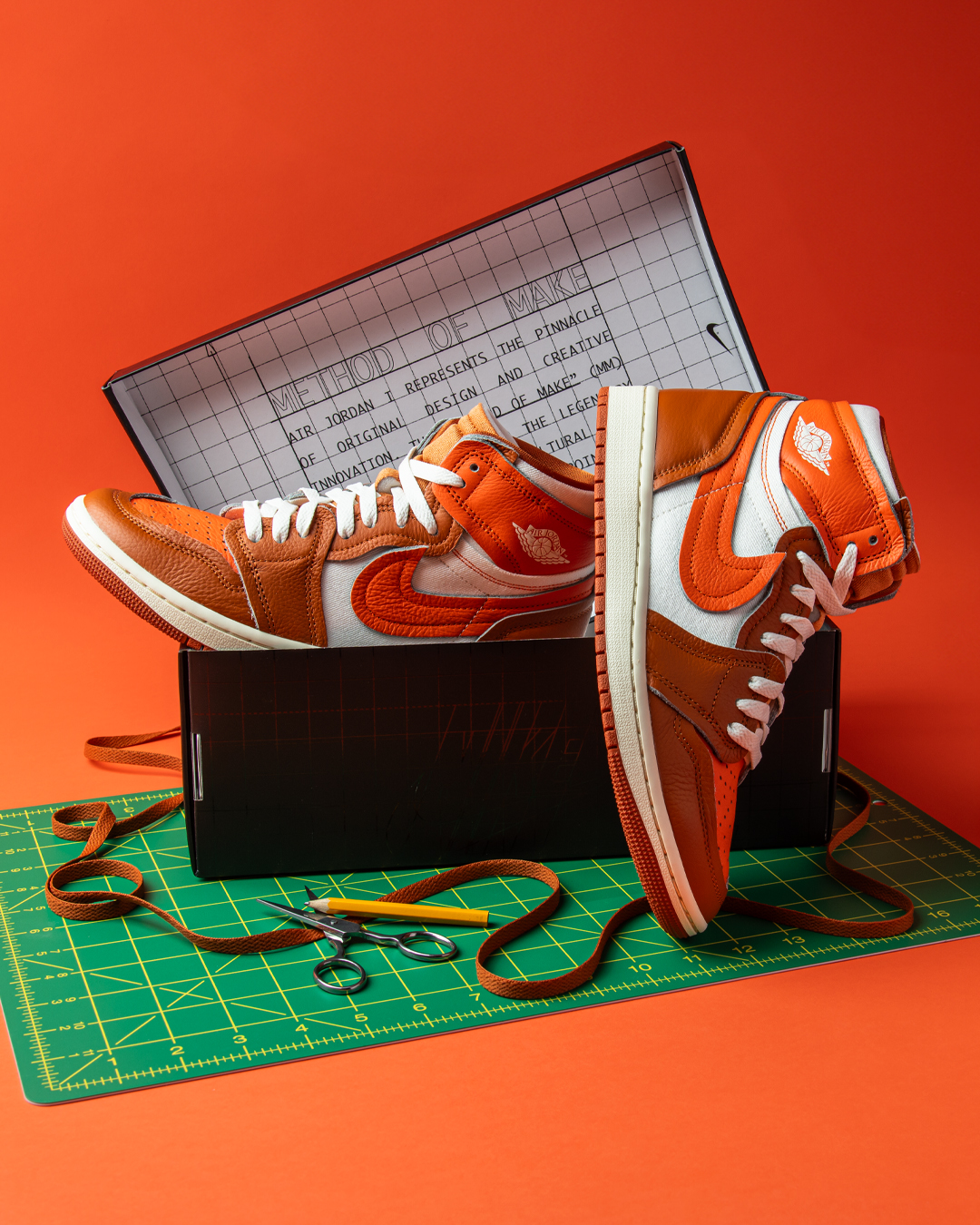 Foot Locker on X Stand out from the rest The Air Jordan 1 MM High Desert Orange drops 7 15 in women s sizing at Foot Locker. https t uLzreUVGon X
