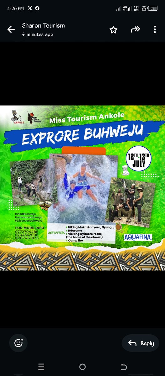 What do you know about kyitooro rocks?? Let's explore Buhweju together with the Miss Tourism Ankole contestants 🥳 <a href="/abbiegift6/">Abigail kirabo</a> <a href="/BakiriraShallon/">Bakirira Shallon</a> <a href="/Aquafina/">Aquafina</a> <a href="/misstourismUga/">MISS TOURISM UGANDA-PA</a> <a href="/TourismBoardUg/">Uganda Tourism Board</a> <a href="/TutaAyebare/">Tuta</a>