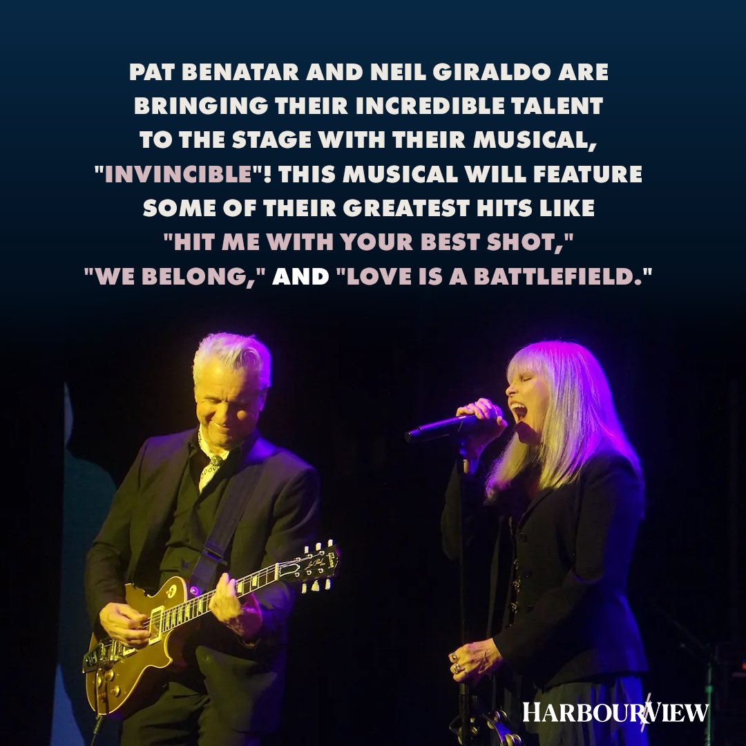 🎭 Pat Benatar and Neil Giraldo are reworking their stage musical "Invincible," a rock adaptation of Shakespeare’s "Romeo &amp; Juliet" featuring their classic hits. Look out for its next debut. 🎶