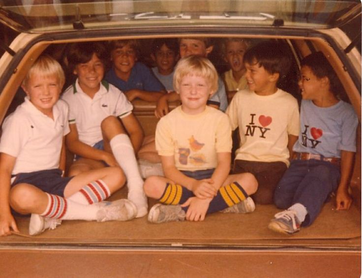 Did you ever ride in the back of a station wagon?