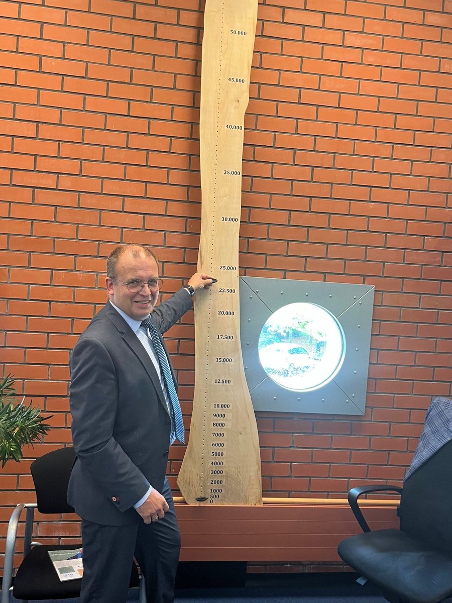 Vorig jaar hebben Myra Eeken-Hermans en Annemiek Kleinjan-Uneken een bomenmeter overhandigd aan het college van B&amp;W. Vandaag heeft wethouder <a href="/bertnederveen/">Bert Nederveen</a>  bekend gemaakt dat er inmiddels 24.000 bomen zijn geplant.
