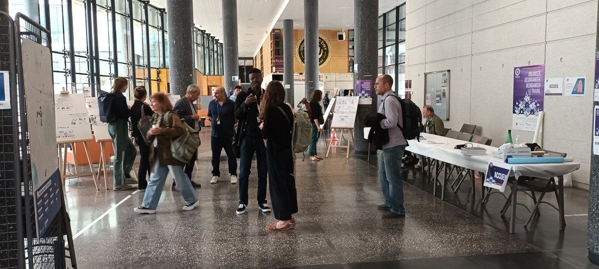 Graduate School Sociologie et Science Politique (@gs_ssp_upsaclay) on Twitter photo La 18ème édition des JIST s'est tenue les 1,2 et 3 juillet à l’ <a href="/UnivEvry/">Université Évry Paris-Saclay</a>. Organisée par le CPN, le <a href="/Labo_Printemps/">Labo Printemps</a> et la GS SSP <a href="/UnivParisSaclay/">Université Paris-Saclay</a>, elle a rassemblé plus de 250 participant·es autour des questions d’organisation, de désorganisation et de réorganisation du travail. La 18ème édition des JIST s'est tenue les 1,2 et 3 juillet à l’ <a href="/UnivEvry/">Université Évry Paris-Saclay</a>. Organisée par le CPN, le <a href="/Labo_Printemps/">Labo Printemps</a> et la GS SSP <a href="/UnivParisSaclay/">Université Paris-Saclay</a>, elle a rassemblé plus de 250 participant·es autour des questions d’organisation, de désorganisation et de réorganisation du travail.