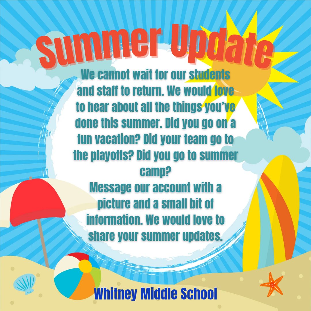 Whitney Middle School (@wmswhitneyisd) on Twitter photo 