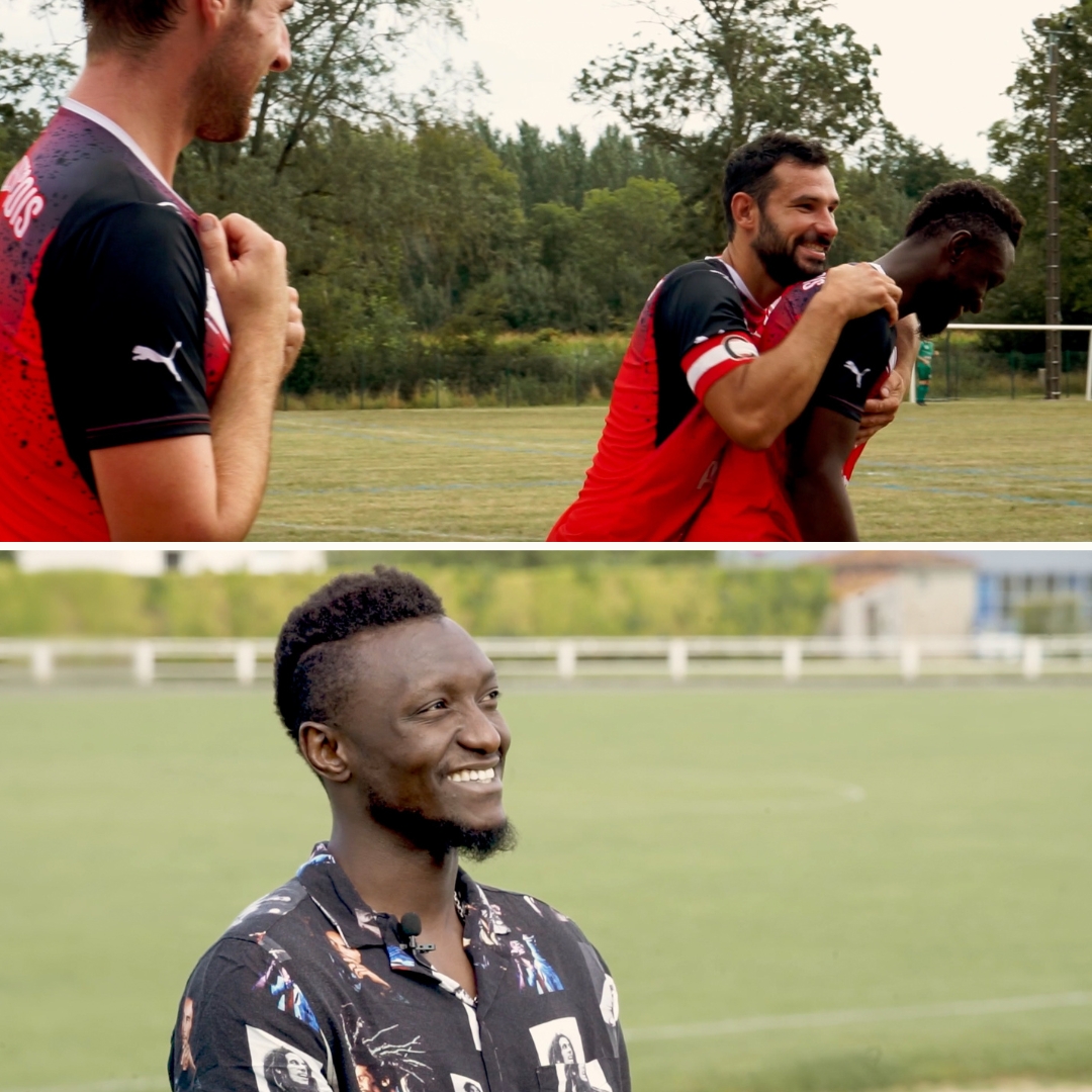 balleaucentreof's tweet photo. « AMATEURS », c’est ce jeudi, sur YouTube.

On a passé la saison au Stade Ruffécois, club de Régional 3, en Charente. Là-bas, on vit un football vecteur de lien social. Là-bas, on fait avec les limites géographiques sur un territoire enclavé. Là-bas, on vit le foot d’en bas🌱🎬 https://t.co/qOTJ1WCfRw