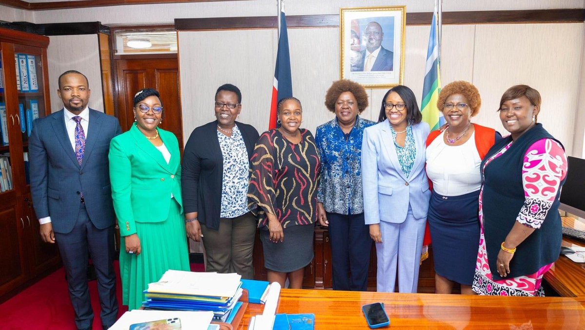 Attended a meeting with CS Lands <a href="/WahomeHon/">Hon. Alice Wahome, EGH</a> alongside Gov <a href="/susankihika/">Susan Kihika</a> and MPs from Nakuru County. Titling of Ndeffo Farm, Kiamaina Ward and Ndundori Centre together with leasehold and freehold land tenures at Muchina, Ngecha Farm and Nyadhuna in Kabatini Ward topped the agenda.